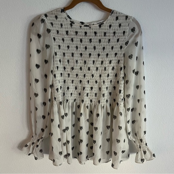 Rose & Olive Tops - Rose & Olive Heart Blouse